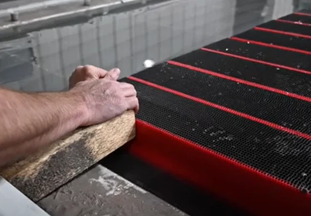 waterjet cutting bricks