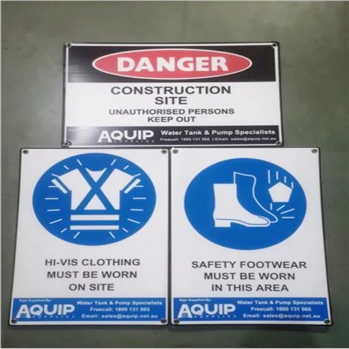 Construction Warning Sign Safety Signs