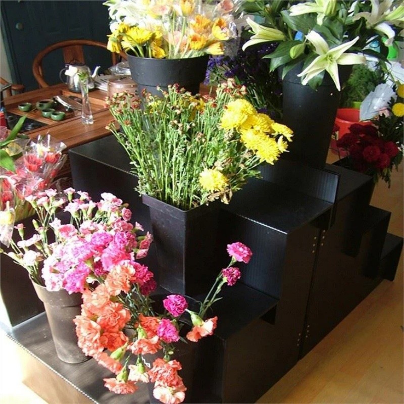 Corflute Waterproof Flower Display Stand factory