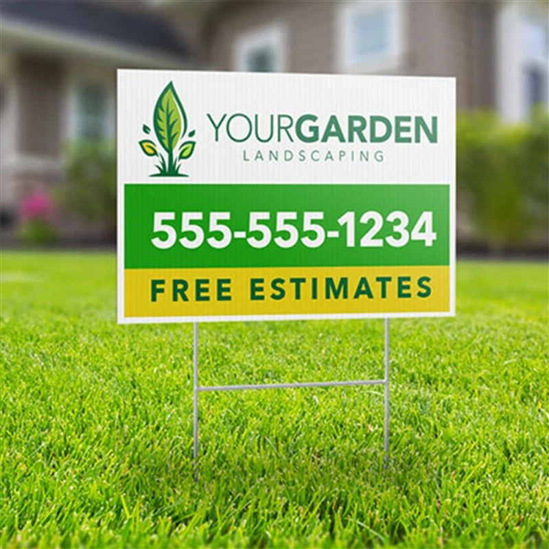 Customizable PP Yard Sign suppliers